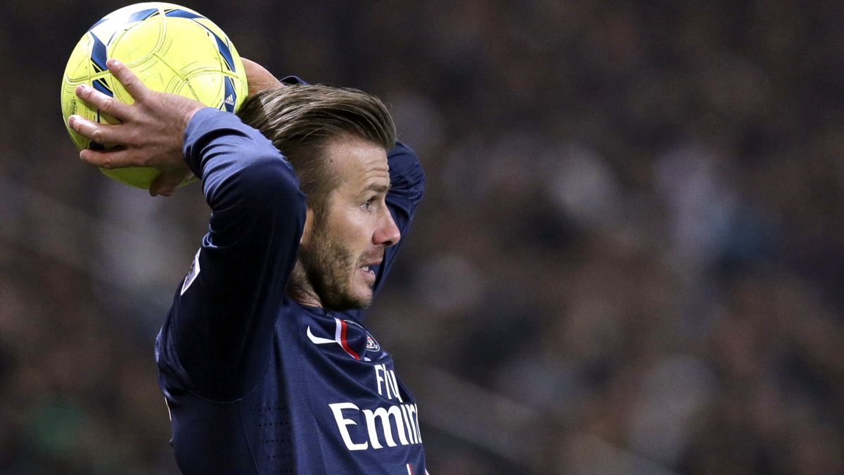 PSG president wants Beckham to extend contract  Eurosport