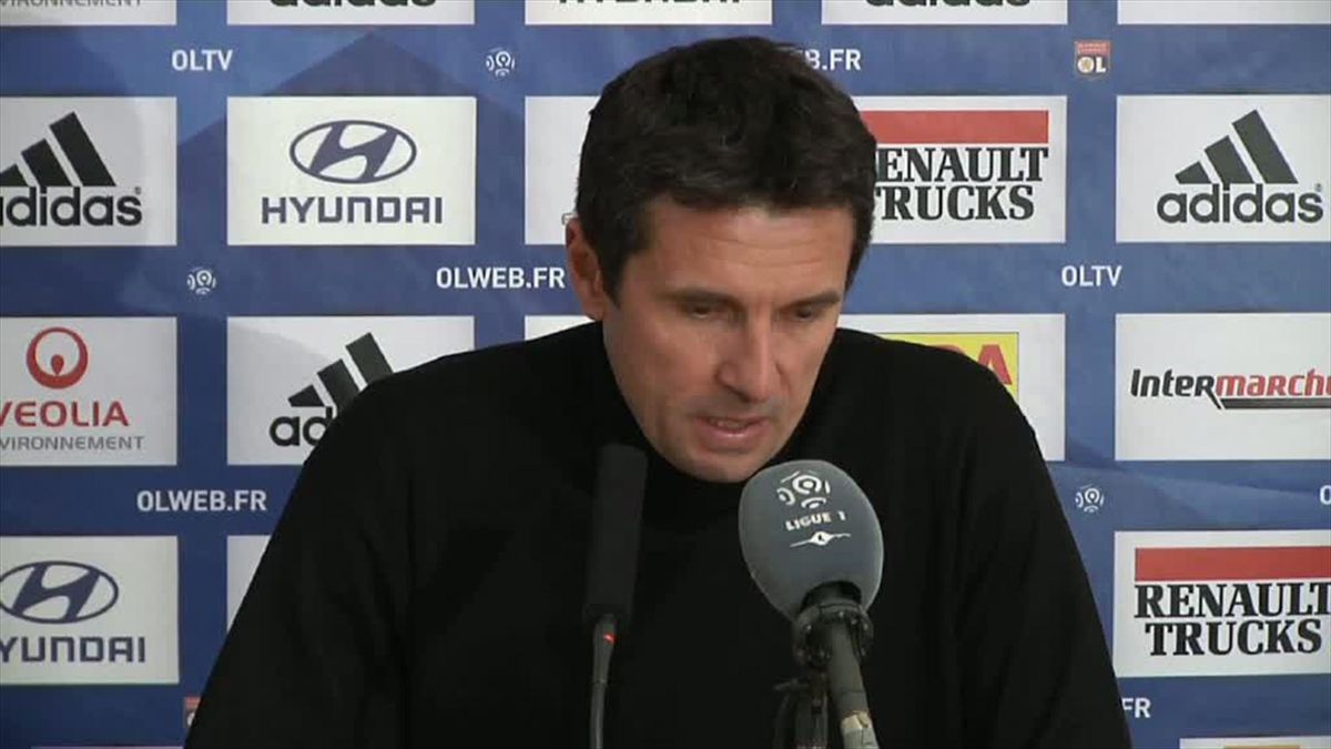 OL-Sochaux (1-2) : Rémi Garde n'accable pas ses joueurs - Eurosport