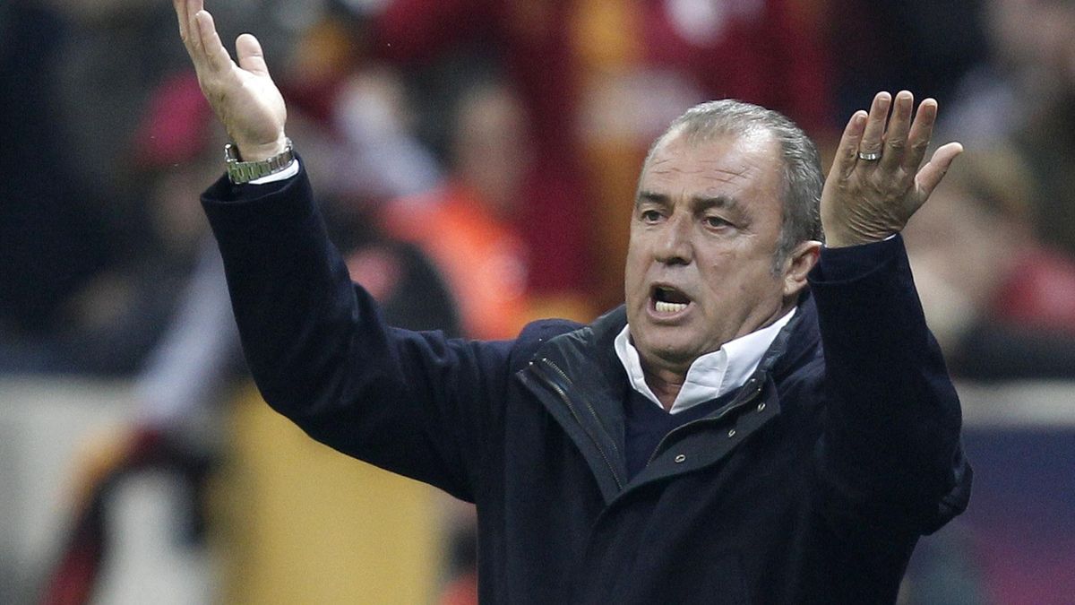 Galatasaray's coach Fatih Terim (Reuters)