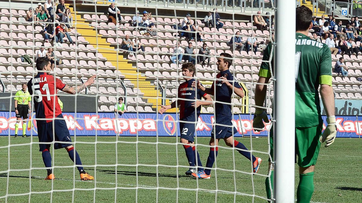 Pinilla Strikes Twice As Cagliari Sink Inter Eurosport