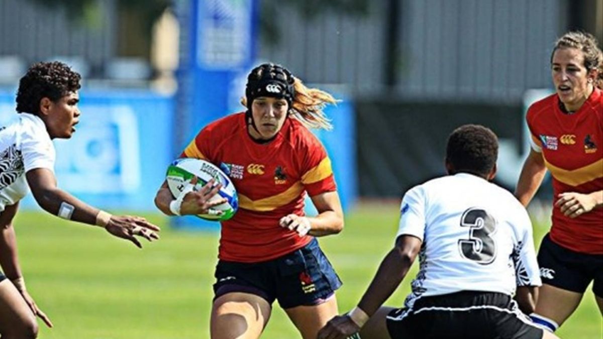 Selección española femenina Rugby 7 (Foto: web oficial Federación española de Rugby)