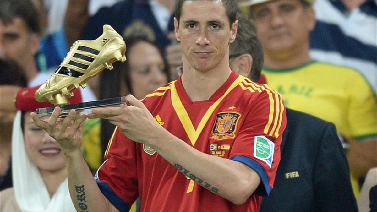 Fernando Torres erhält den Goldenen Schuh