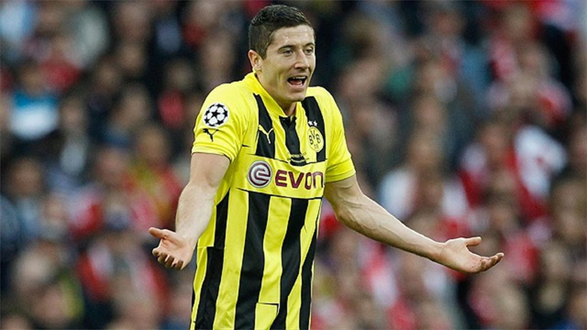 Lewandowski feels cheated by Dortmund Eurosport