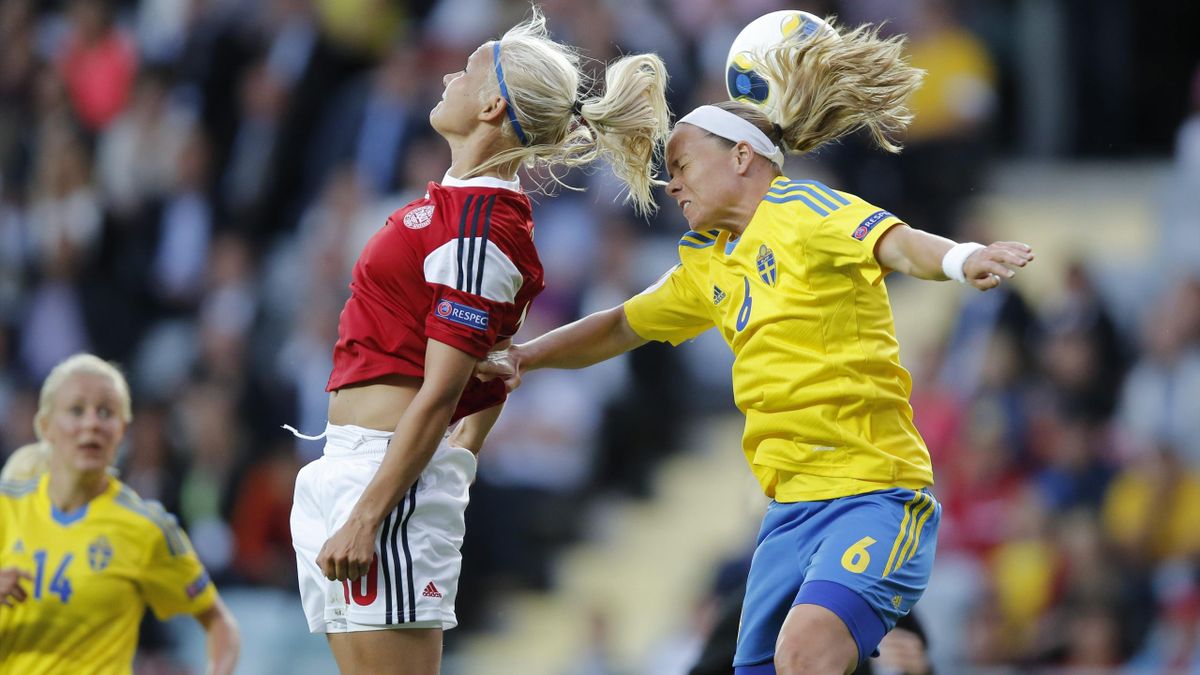Swedish soccer rivalries' jerseys