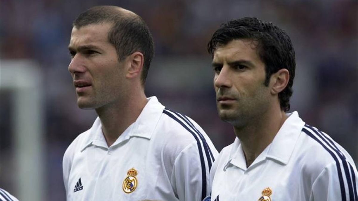2003, Zidane, Figo, Real Madrid, Imago