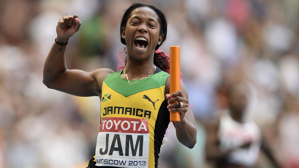 Jamaica win women's 4x100 as US fluff lines - Eurosport