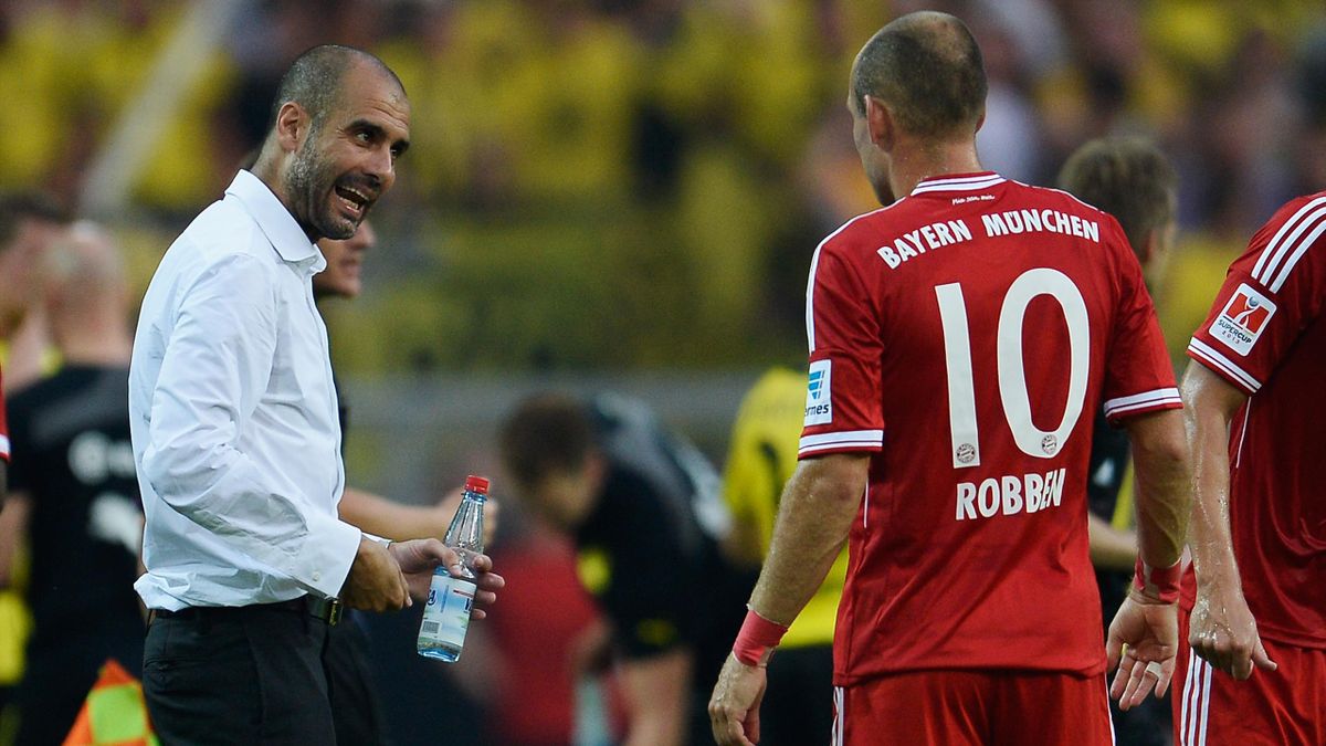 Para Robben, Guardiola é um doente do futebol: 'Pode ligar às 3h para falar  de tática' - ESPN