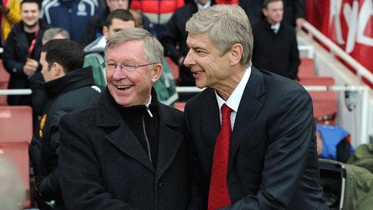 Arsene Wenger et Alex Ferguson
