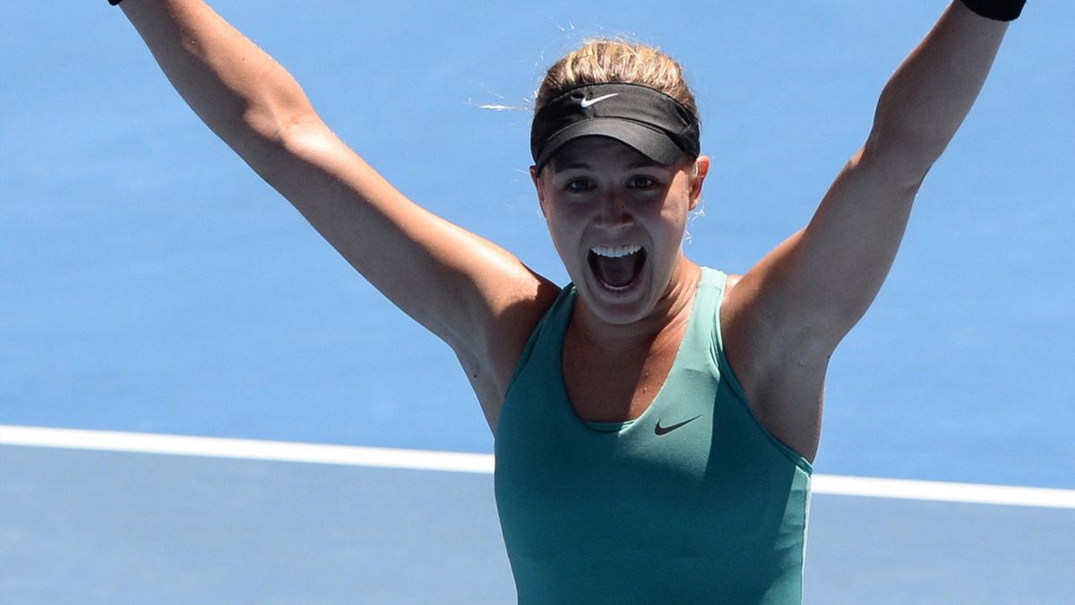 Driven teen Bouchard starts to fulfil her promise