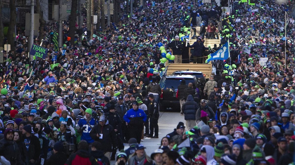 Seattle Seahawks' Super Bowl victory parade draws 700,000 - Eurosport