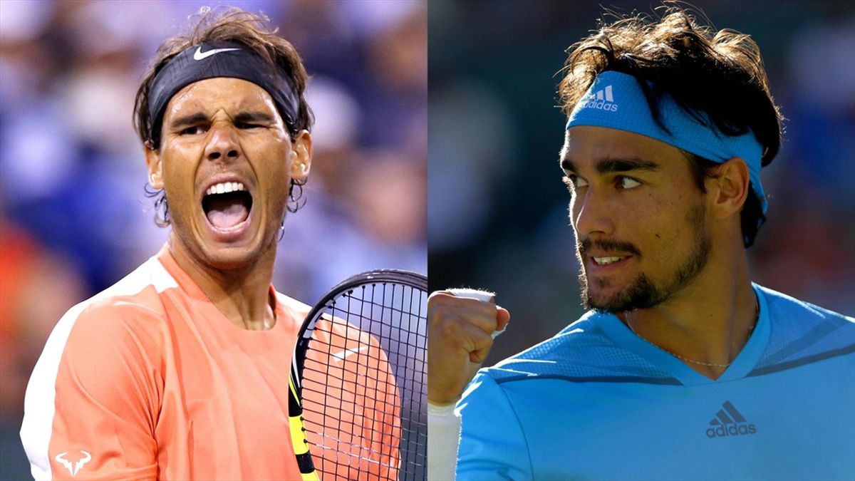 Fognini nadal h2h