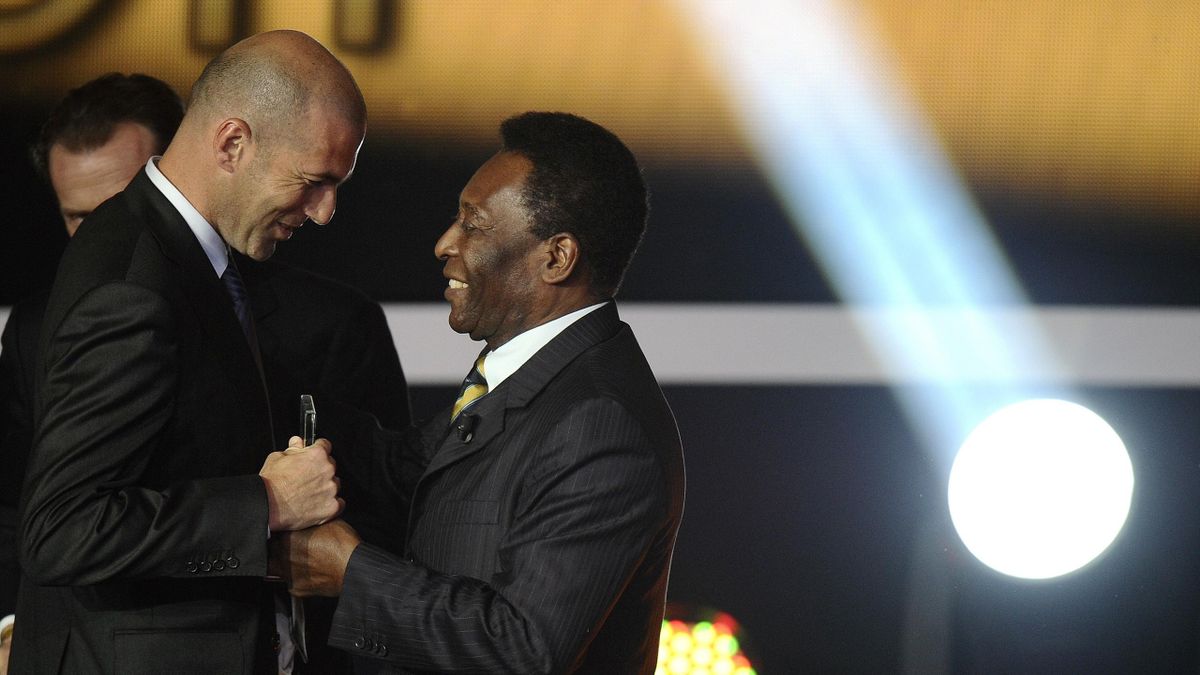 Pour Pelé, le meilleur joueur de la dernière décennie est… Zidane