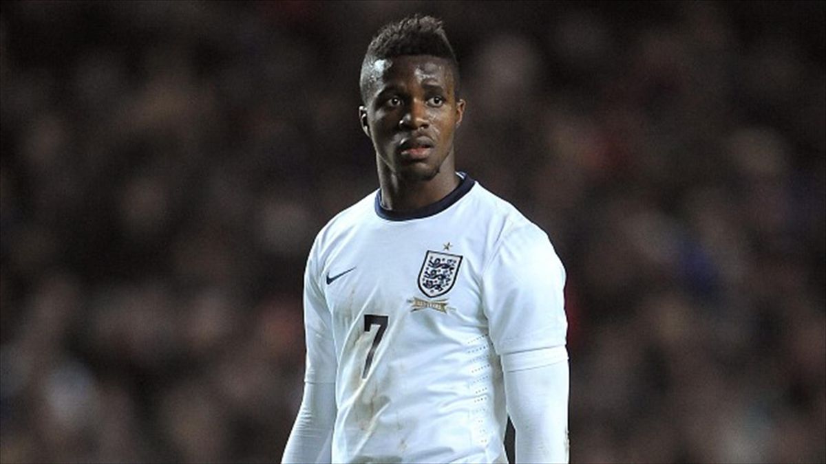 Wilfried Zaha has been ruled out of Monday's England Under-21 match against Wales