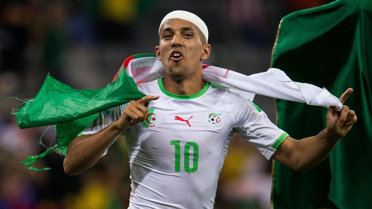 Algérie 2014 Pays T-shirt de drapeau (Feghouli 10)