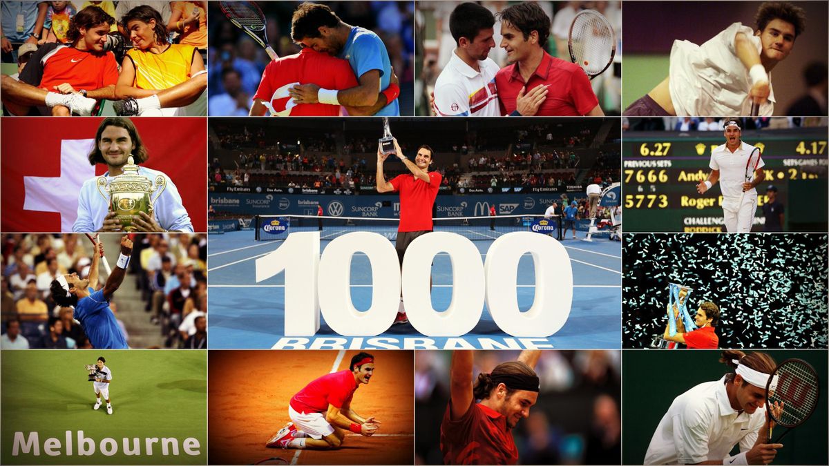 Les 50 victoires qui ont marqué la carrière de Roger Federer