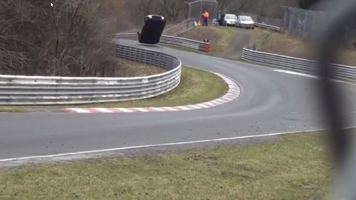Spectator killed in horrific crash at Germany’s Nurburgring Eurosport