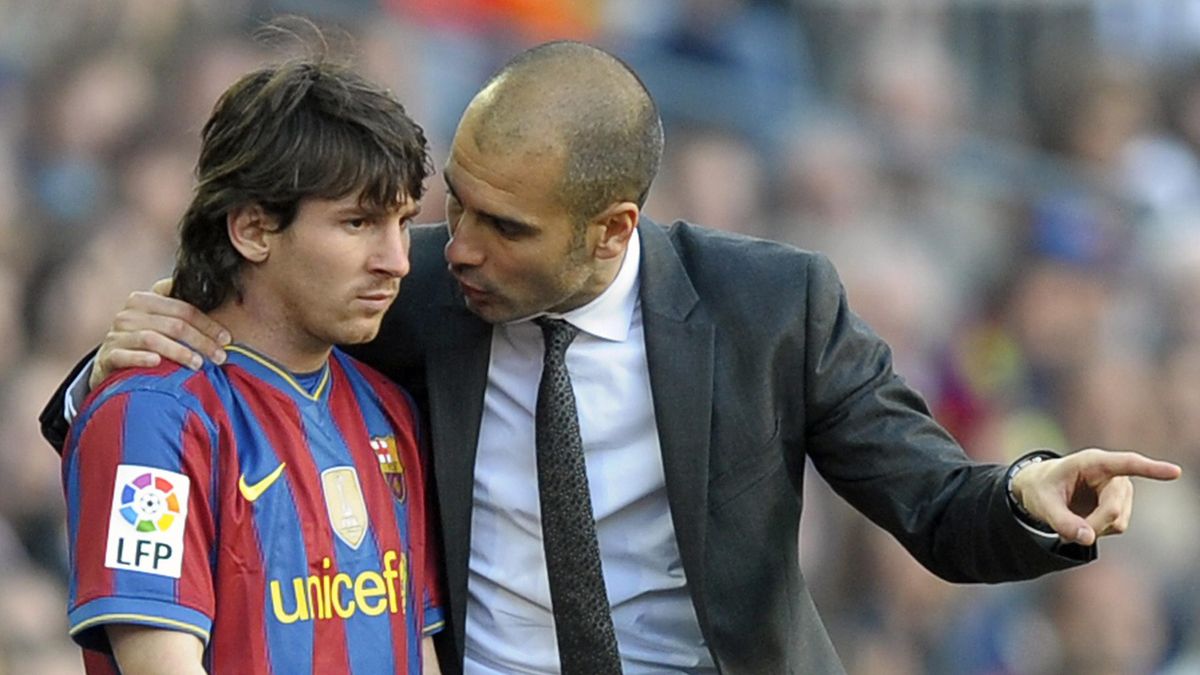 Football news - Pep Guardiola reveals first meeting with 'small and shy'  Lionel Messi - Eurosport