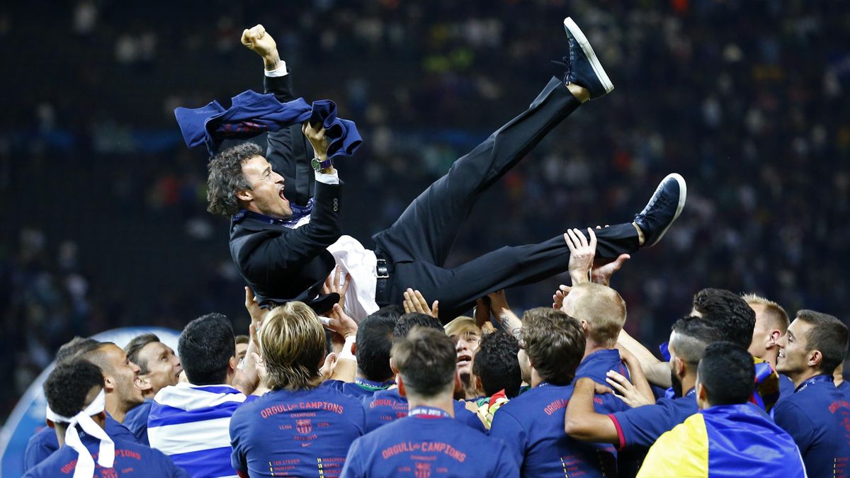 Luis Enrique becomes fourth winner of European Super Cup as player and  manager