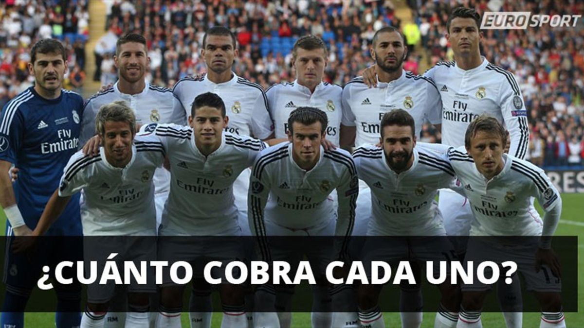 ¿Cuánto cobran los jugadores del Real Madrid? - Eurosport