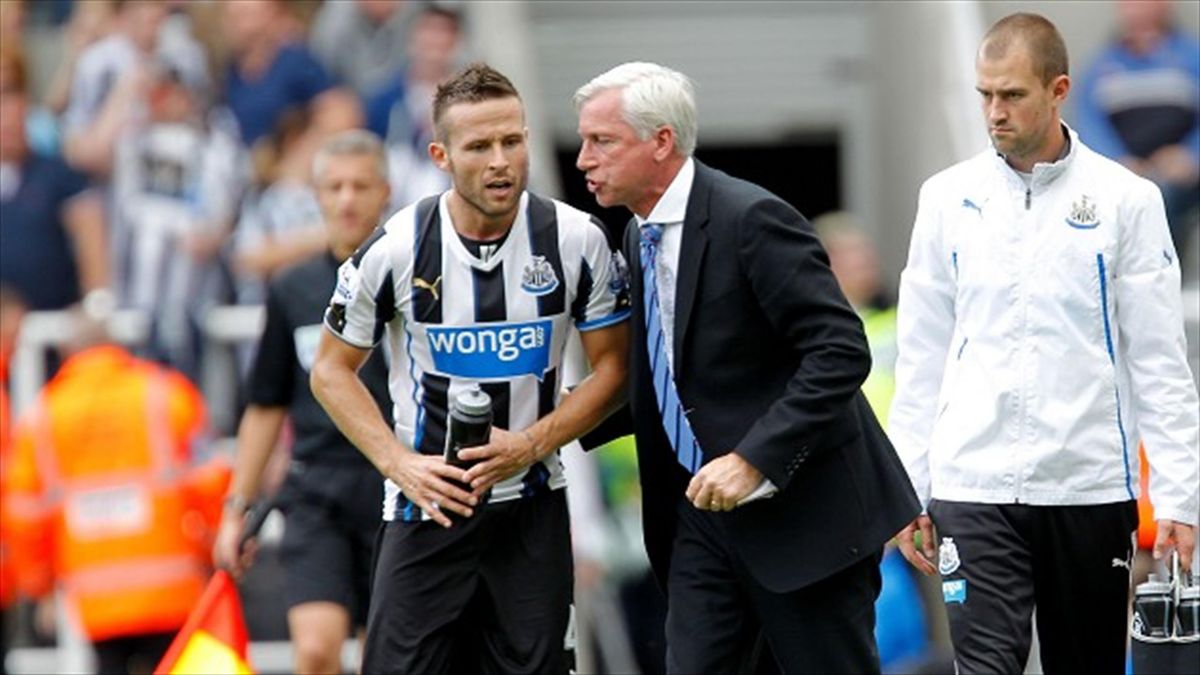 New Crystal Palace signing Yohan Cabaye played under manager Alan Pardew at Newcastle