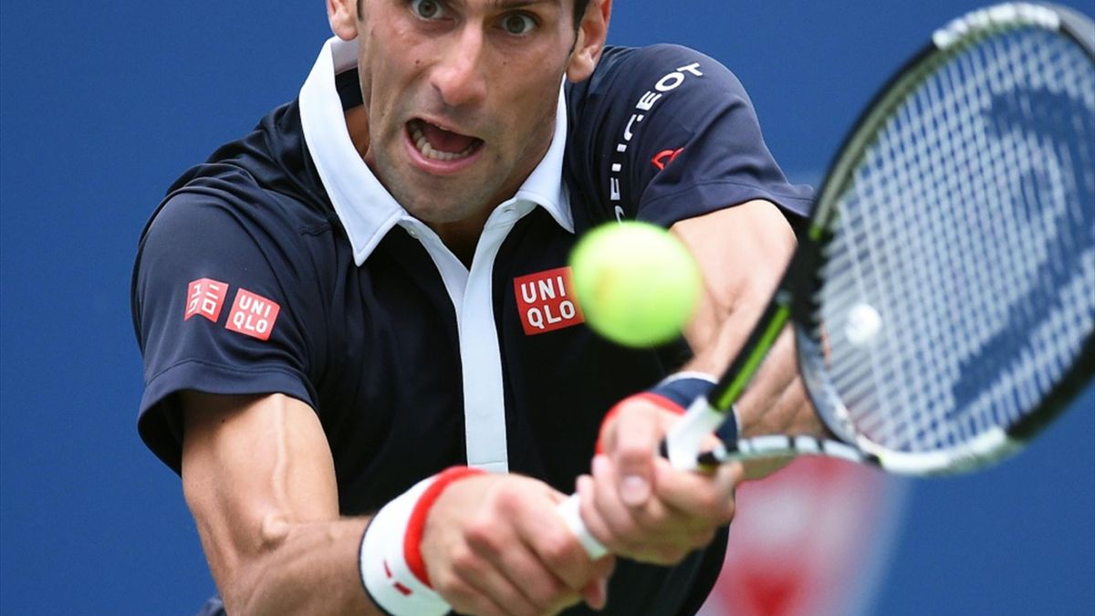 Novak Djokovic blieb bei seinem Achtelfinal-Einzug bei den US Open erneut ohne Satzverlust