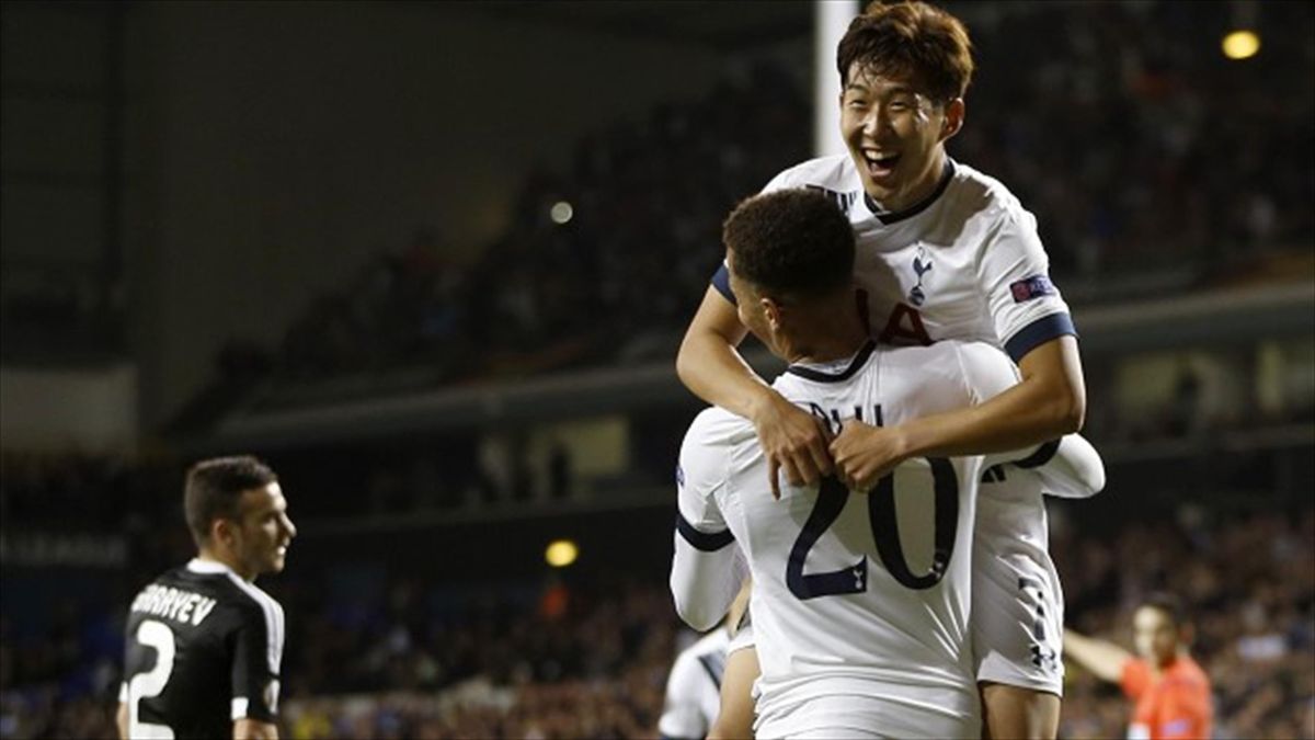 Harry Kane Pleased To See Tottenham Team Mate Son Heung Min Shine On Home Debut Eurosport