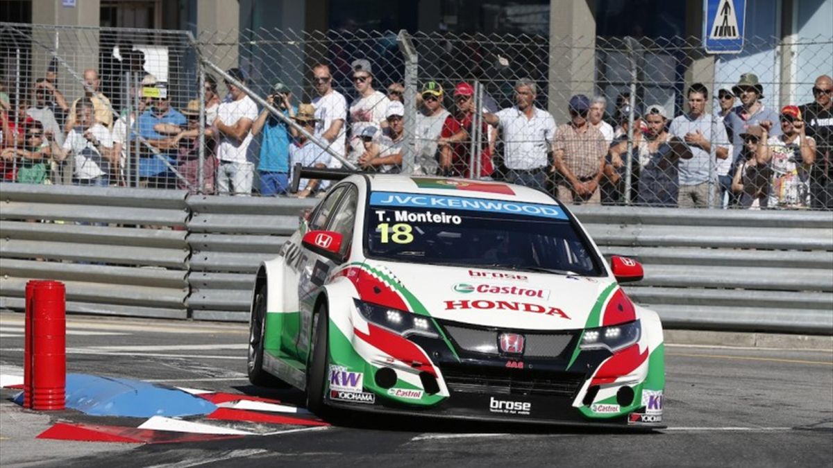 Les Performances En Piste Enchantent Le Pilote Honda Wtcc Monteiro Eurosport