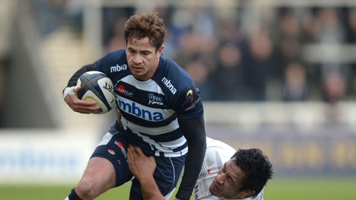 Danny Cipriani, left, is leaving Sale to rejoin Wasps