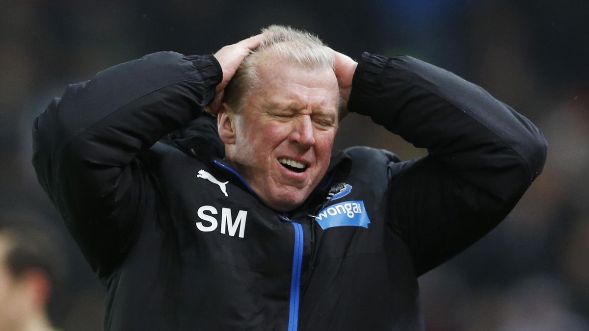 Under-fire Newcastle boss Steve McClaren has angry row with reporter - Eurosport