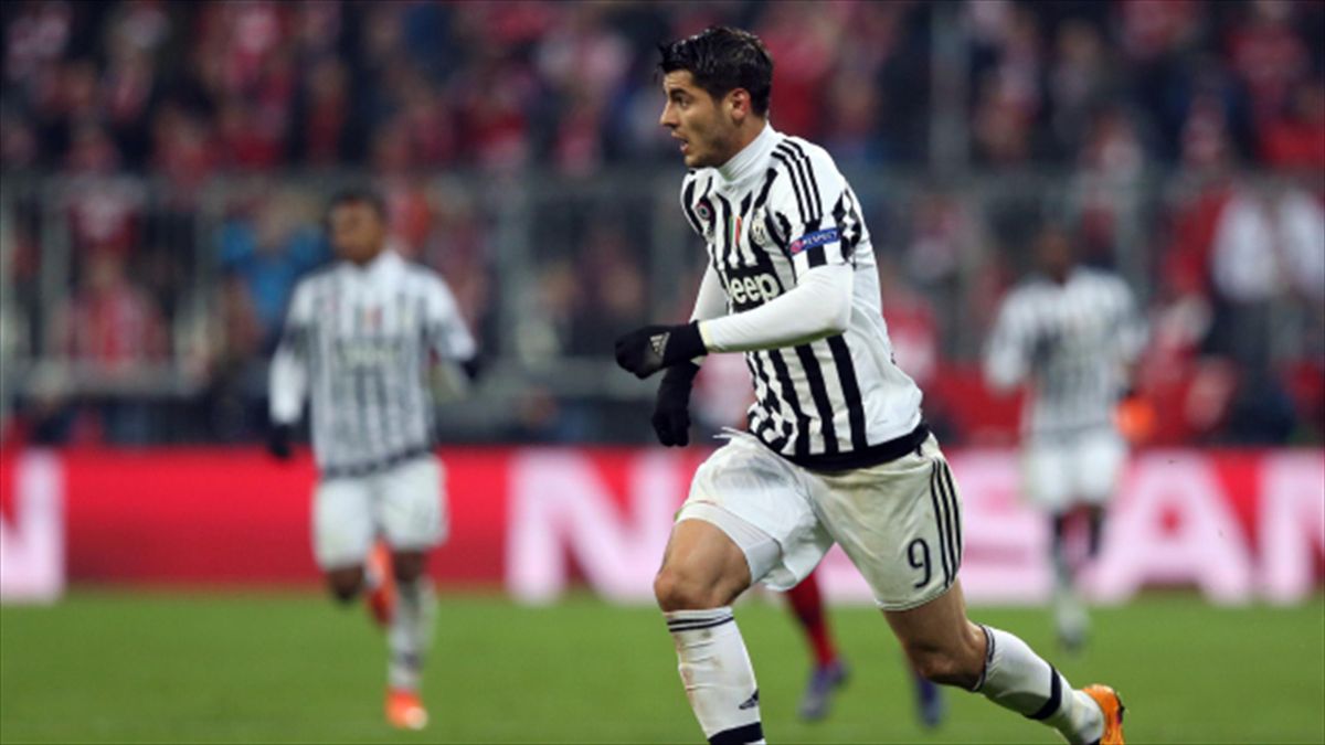 Alvaro Morata gave Juventus the domestic double