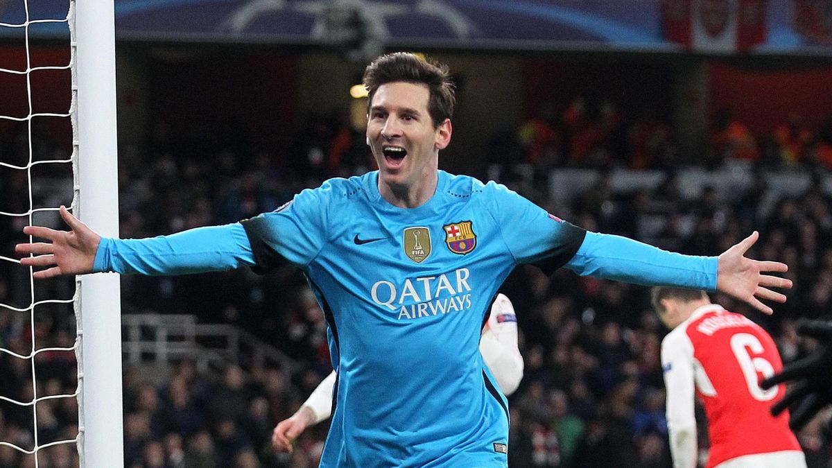 Blue messi hotsell