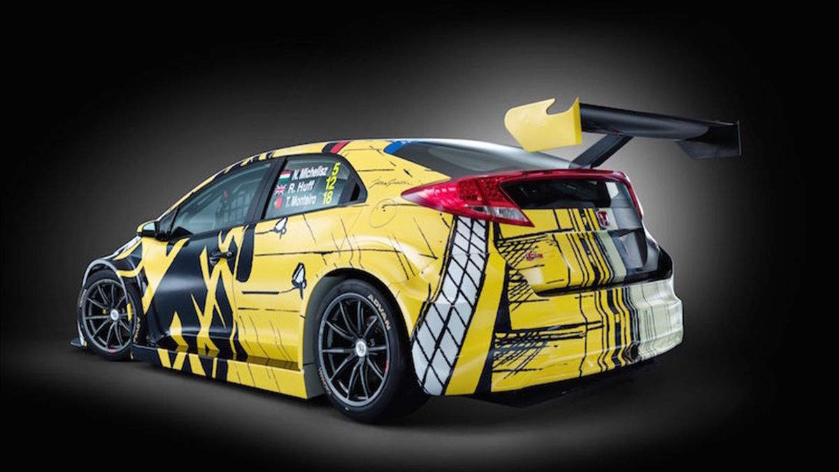 Honda Remporte Le Premier Wtcc Art Cars A Goodwood Eurosport
