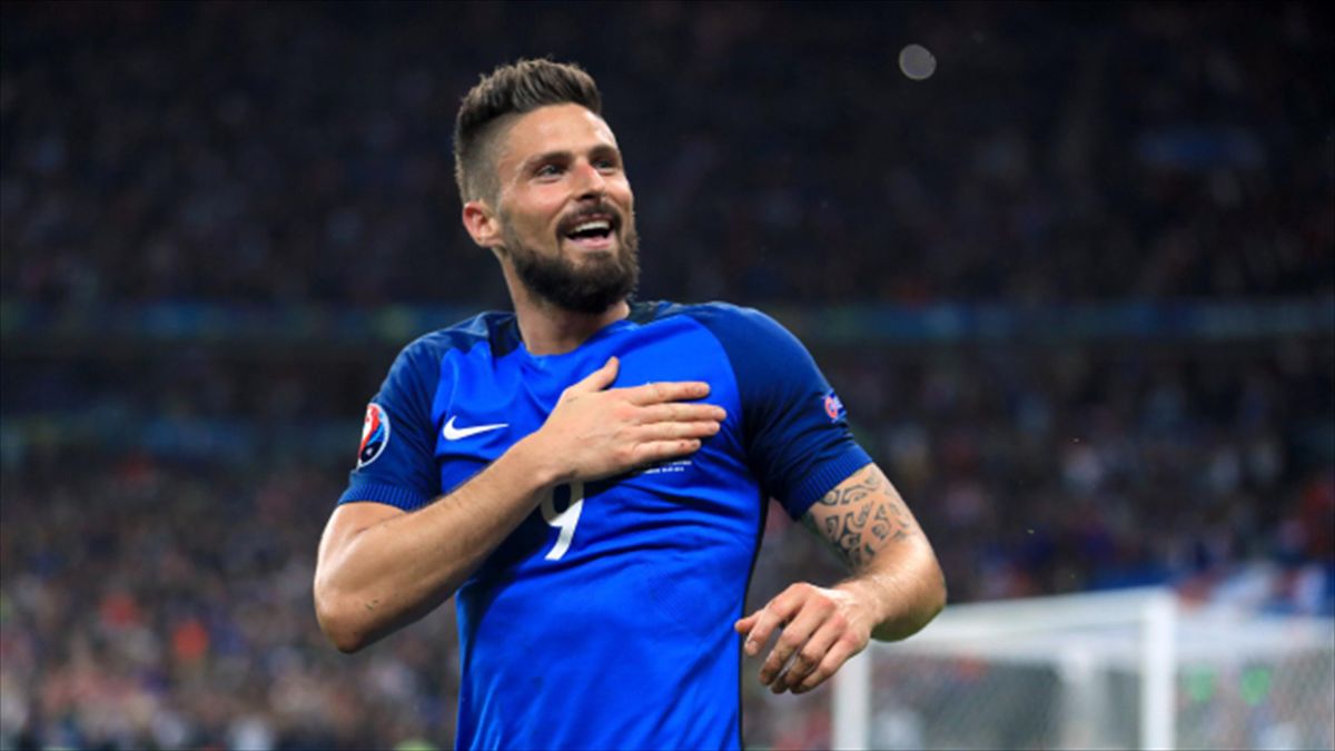 Olivier Giroud scored twice as France reached the semi-finals