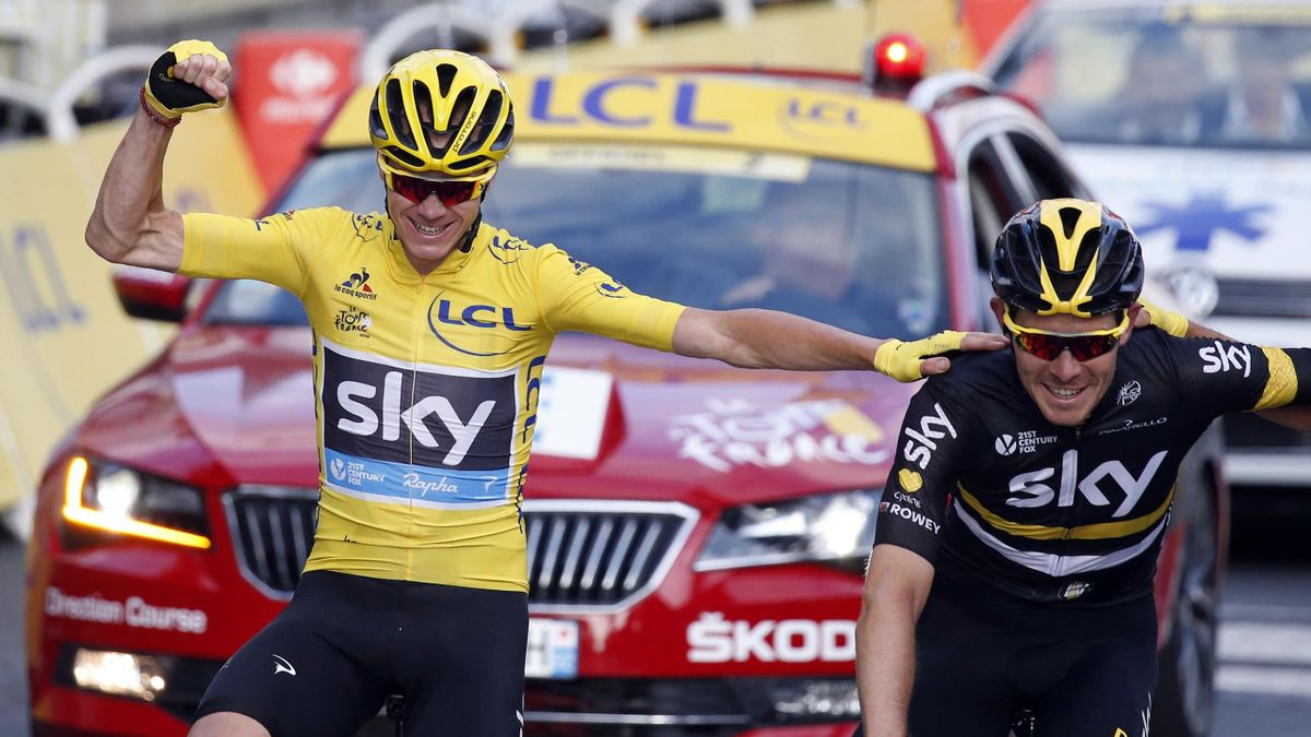 Team sky tour de france best sale champion edition yellow jersey