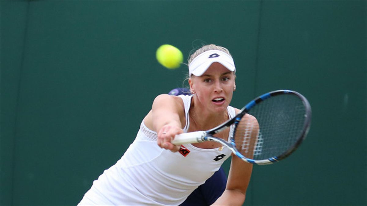 Naomi Broady's Rogers Cup challenge is over.