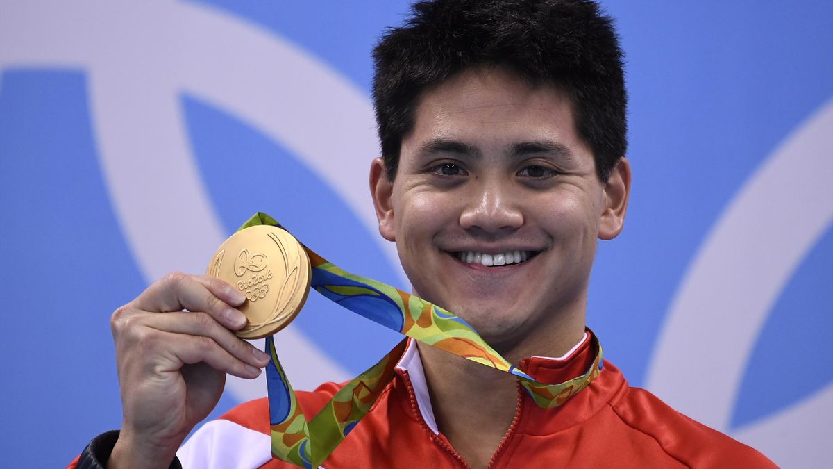 Gesichter Bei Olympia Joseph Schooling Der Bezwinger Seines Idols Eurosport