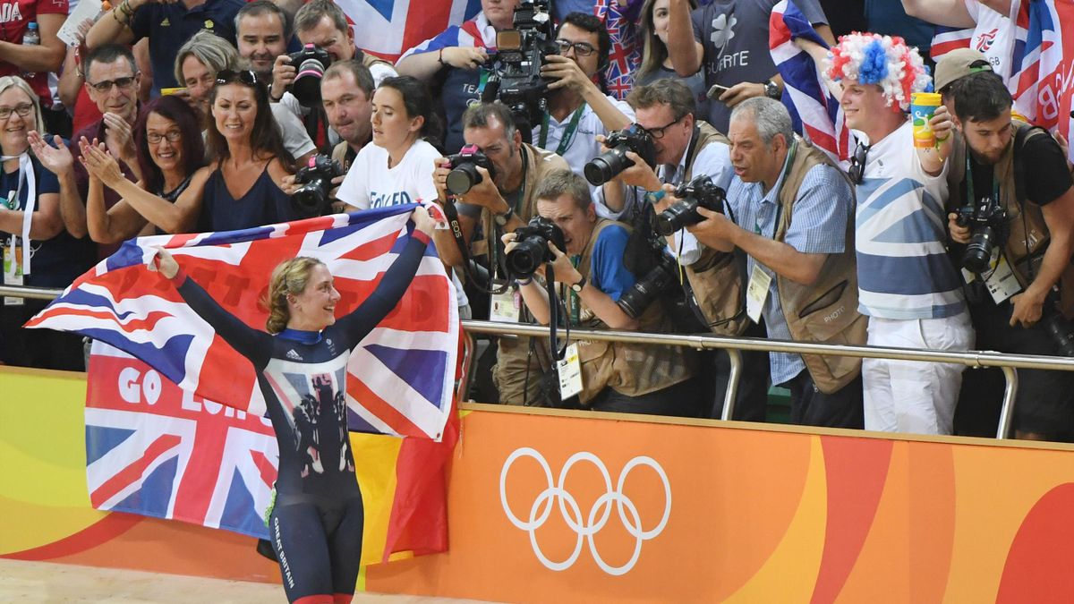 Olympics Rio Laura Trott Wins Historic Fourth Gold With Omnium Glory Eurosport