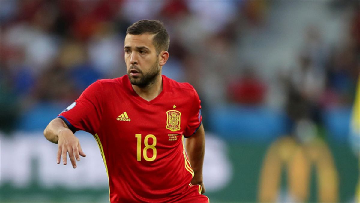 Jordi Alba withdrawn from Spain squad for Albania World Cup qualifier ...