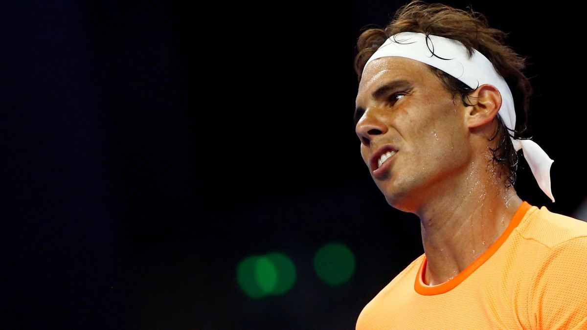Rafael Nadal lost to Grigor Dimitrov.