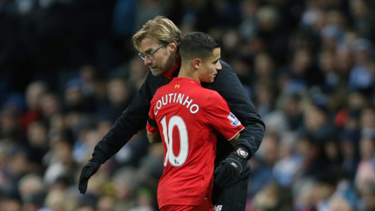 Liverpool manager Jurgen Klopp is confident playmaker Philippe Coutinho is happy at the club