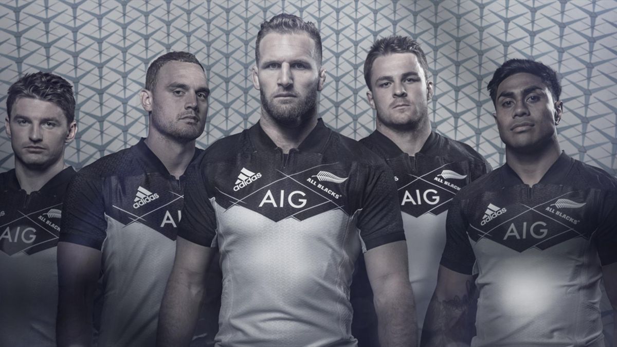 Un nouveau maillot ultra moderne pour les All Blacks Eurosport
