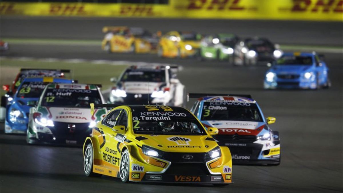 02 TARQUINI Gabriele (ita) Lada Vesta team Lada Sport Rosneft action during the 2016 FIA WTCC World Touring Car Championship race at Losail  from November 23 to 25 Qatar - Photo Clement Marin / DPPI