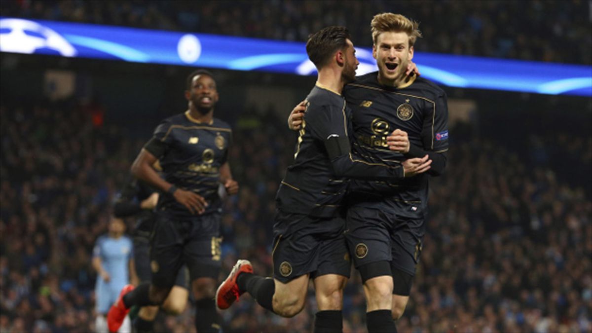 Patrick Roberts Nets Against Parent Club As Celtic Hold Manchester City To Draw Eurosport