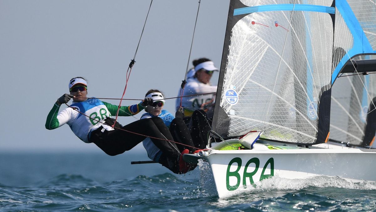 Segeln Grael Kunze Holen Im 49er Fx Viertes Gold Fur Brasilien Eurosport