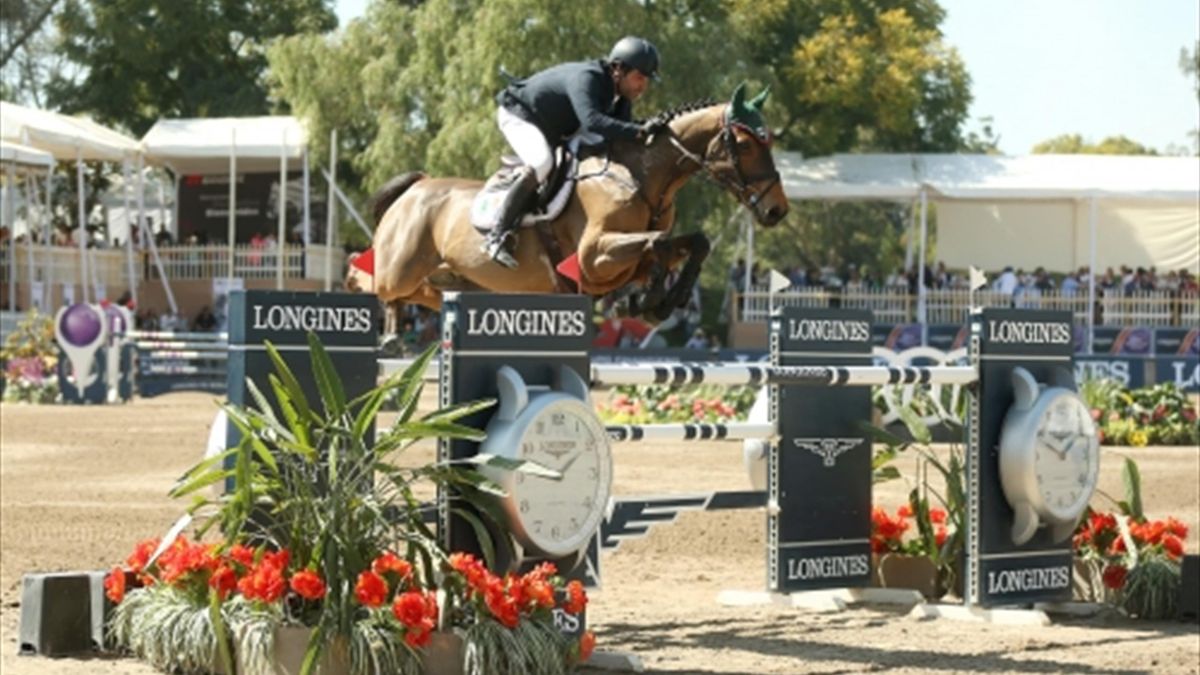 Francisco Pasquel wins Longines FEI World Cup Jumping qualifier in ...