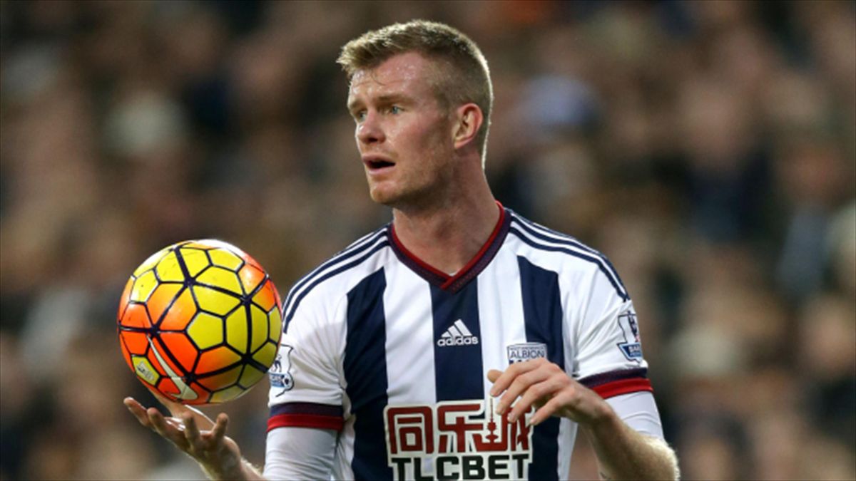 Chris Brunt signs contract extension with West Brom Eurosport