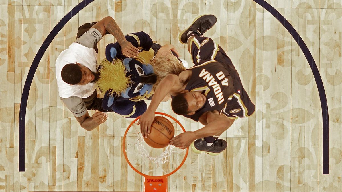Las mejores imágenes del concurso de mates del All Star de la NBA 2017