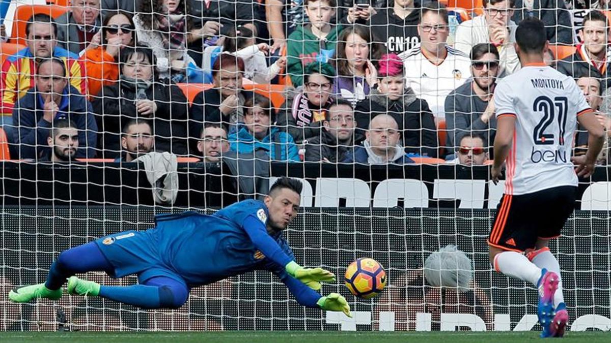 El Valencia mantuvo la portería a cero en casa en Liga doce partidos ...