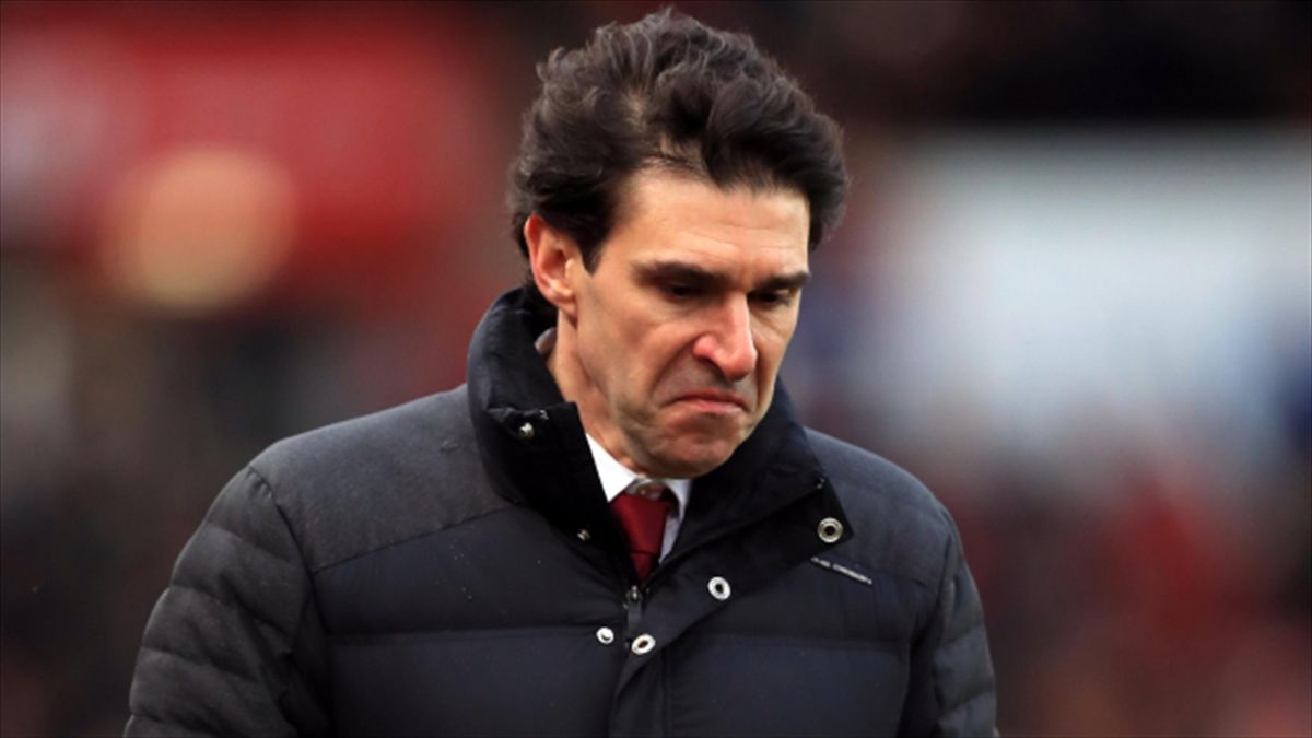 Boro fans' discontent grew as Aitor Karanka's side lost at Stoke