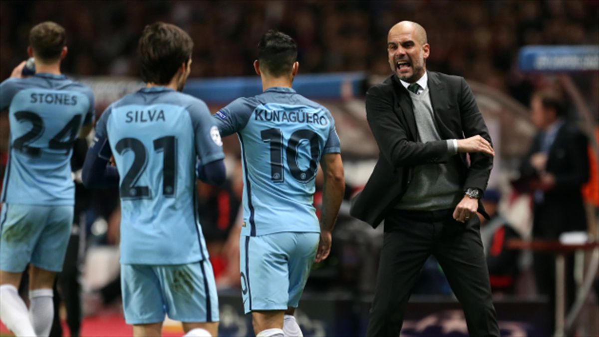 Manchester City manager Pep Guardiola wants to be celebrating more goals
